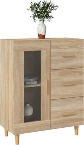 vidaXL Ντουλάπι Sonoma Δρυς 69,5 x 34 x 90 εκ. από Επεξεργασμένο Ξύλο