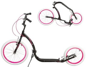 Scooter WH227F Μαύρο/Ροζ 20/16