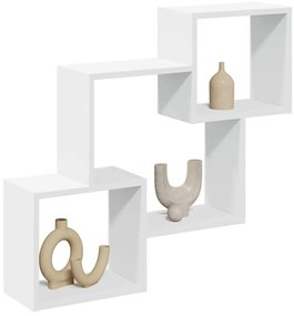 vidaXL Ντουλάπι Τοίχου Λευκό 78x18x71 εκ. από Επεξεργασμένο Ξύλο