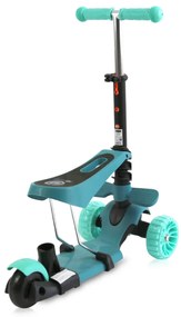Παιδικό πατίνι Draxter Plus Scooter με κάθισμα και χειρολαβή γονέα Mint  10390140020 Lorelli