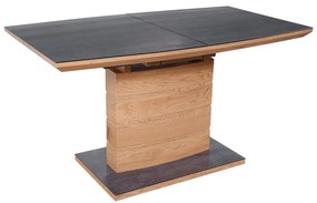 CONCORD extension table, color: top - dark grey, leg - golden oak DIOMMI V-CH-CONCORD-ST