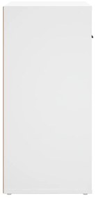 vidaXL Ντουλάπι Λευκό 80 x 33 x 70 εκ. από Επεξεργασμένο Ξύλο