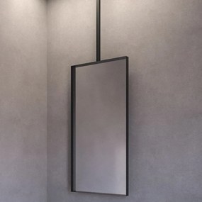 Iron Ceiling 45x90/140 - Καθρέπτης μπάνιου μεταλλικός - Black Matt