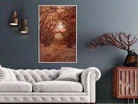 Αφίσα - Quiet Path - 40x60 - Μαύρο - Με πασπαρτού