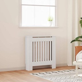 vidaXL Καπάκι Καλοριφέρ 2 pcs Λευκό 78 x 19 x 81,5 εκ.