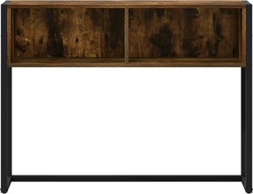 vidaXL End Table Καπνιστό Δρύς 100 x 36 x 75 εκ. Επεξεργασμένο ξύλο