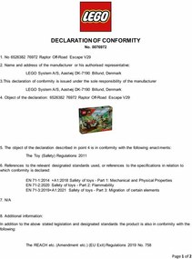 Παιχνίδι Kατασκευή Lego 76972