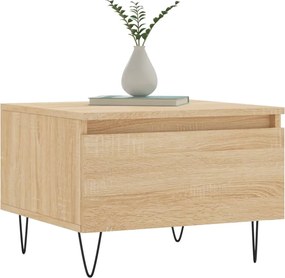 vidaXL Τραπεζάκια Σαλονιού 2 τεμ. Sonoma Δρυς 50x46x35 εκ. Επεξ. Ξύλο