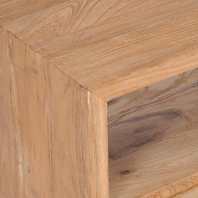 vidaXL Έπιπλο Τηλεόρασης 90 x 30 x 40 εκ. από Μασίφ Ξύλο Teak