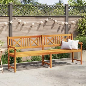 vidaXL Παγκάκι Κήπου 220x56x90 εκ. Μασίφ ξύλο ακακίας