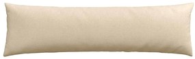 vidaXL Μαξιλάρι Καναπέ 2 pcs Κρεμ 145 x 40 εκ. ύφασμα