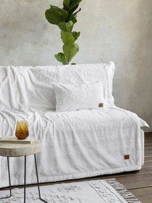 Κουβέρτα καναπέ 130x170 - Velure Cream 5206482109162