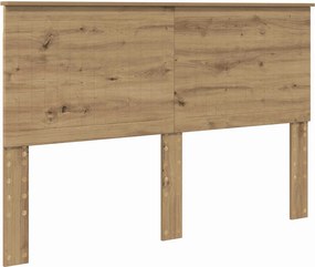 vidaXL Σκελετός Κρεβατιού Artisan Δρυς 150 x 200 cm