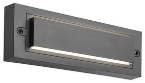 Απλίκα LED Εξωτερικού Χώρου Eurolamp Senario 145-52113 Black 3CCT