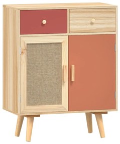 Ντουλάπι με Συρτάρια 60 x 30 x 75,5 εκ. από Επεξεργασμένο Ξύλο - Καφέ