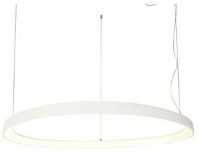 Φωτιστικό Οροφής Harmony BR97LEDP80WH 74W Led Φ80cm 120cm White Aca Αλουμίνιο