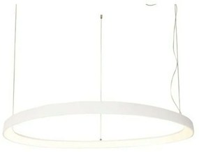 Φωτιστικό Οροφής Harmony BR97LEDP80WH 74W Led Φ80cm 120cm White Aca Aluminium