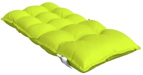 Μαξιλάρια Καρέκλας Χαμηλή Πλάτη 6τεμ. Φωτ.Πράσινο Ύφασμα Oxford - Πράσινο
