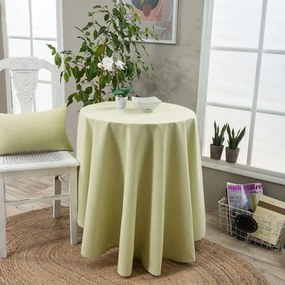 Ροτόντα Aragona 08 Lime Teoran Διάμετρος 180cm Cotton-Polyester