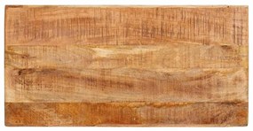 vidaXL Τραπέζι περιποίησης Καφέ 90 x 76 x 45 εκ. Μασίφ ξύλο μάνγκο