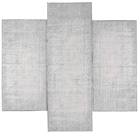 Χαλιά Κρεβατοκάμαρας (Σετ 3τμχ) Pierre Cardin Loft 11 L.Grey