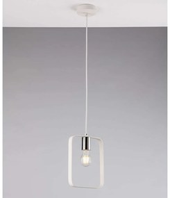 Φωτιστικό Οροφής Smith I-SMITH-S1-BCO 1xE27 19,5x150cm White Luce Ambiente Design Metal