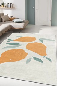 Χαλί Alho 35A 487KRL1268 Light Grey-Orange Conceptum Hypnose 160X230cm