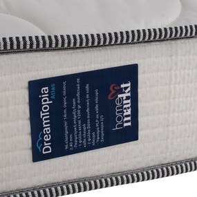 ΣΤΡΩΜΑ DREAMTOPIA ΣΕΙΡΑ ATLAS HM654.90-200 BONNELL SPRING 90x200 εκ. (1 Τεμμάχια)