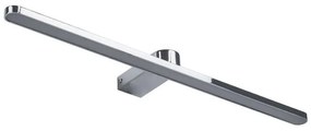 Φωτιστικό Τοίχου - Απλίκα Megan 60449 Led 12W 60x12x4cm Silver GloboStar Aluminium