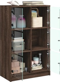 vidaXL Ντουλάπι με Πόρτες 68x37x109 εκ. από Επεξεργασμένο Ξύλο