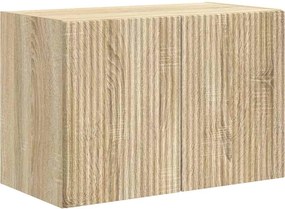 vidaXL Ντουλάπι Τηλεόρασης Τοίχου 59,5 x 31 x 40 εκ Δρύς Sonoma