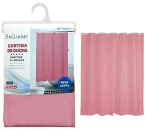 Κουρτίνα μπάνιου - Pink - 1.8x1.8m - 25759