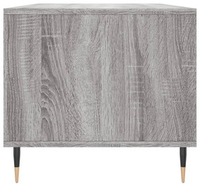 vidaXL Τραπεζάκι Σαλονιού Γκρι Sonoma 90x49x45 εκ.Επεξεργασμένο Ξύλο