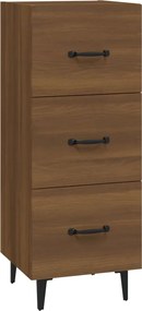 vidaXL Ντουλάπι Καφέ Δρυς 34,5 x 34 x 90 εκ. Επεξεργασμένο Ξύλο