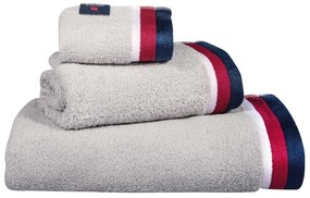 Πετσέτες Μπάνιου (Σετ 3τμχ) Greenwich Polo Club 3064 Grey 520gsm