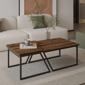 Coffee Table Set Verona P0024623 - Rustic Walnut Rustic Walnut