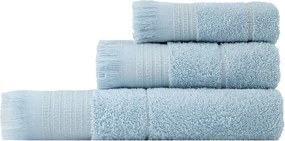 Πετσέτες Μπάνιου (Σετ 3τμχ) Nima Plush 480gsm Γαλάζιο