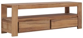 ΈΠΙΠΛΟ ΤΗΛΕΟΡΑΣΗΣ 120 X 30 X 40 ΕΚ. ΑΠΟ ΜΑΣΙΦ ΞΥΛΟ TEAK 286277