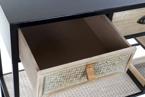 Έπιπλο Εισόδου Home ESPRIT Καφέ Μαύρο 120 x 38 x 80 cm