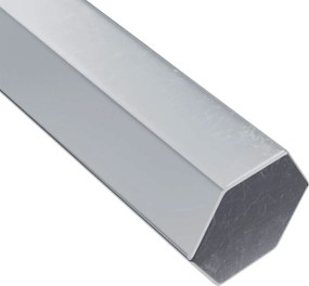 vidaXL Εξαγωνικό Κλειδί 1800 pcs Ασημί 32 x 86 χιλ. Ατσάλι
