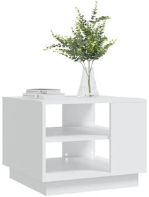 vidaXL Τραπεζάκι Σαλονιού Λευκό 55 x 55 x 43 εκ. από Επεξεργ. Ξύλο