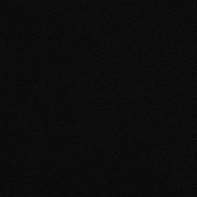 Ομπρέλα Κήπου με LED και Ατσάλινο Ιστό Μαύρη 225x225x212 εκ. - Μαύρο