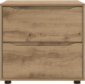 vidaXL Ντουλάπι αποθήκευσης Artisan Oak 60 x 48 x 57 εκ
