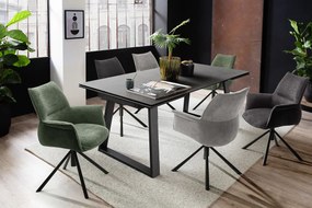 Tibet Τράπεζι Μασίφ Ακακία Σκούρο Καφέ 180x100x77