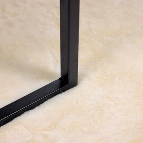 vidaXL Χαλιά Ψεύτικου Κουνελιού Olite Κρεμ 160 x 160 cm Πολυεστέρας