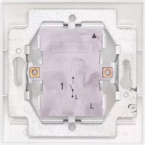 TESLA STROPKOV διακόπτης τοίχου A0260, μονός, 1-way, λευκός