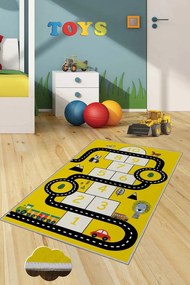 Χαλί Hmnt472 477HFT1317 Yellow-Multi Conceptum Hypnose 100X150cm