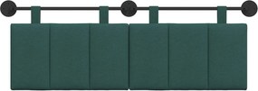 vidaXL Κρεμαστό Κεφαλάρι Σκούρο Πράσινο ύφασμα