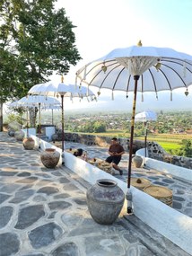 ΟΜΠΡΕΛΑ ΧΩΡΙΣ ΒΑΣΗ HM6034 ΕΚΡΟΥ Φ200 ΕΚ.