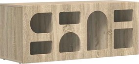 vidaXL Ντουλάπι TV Δρύς Sonoma 100 x 35 x 40 εκ Επεξεργασμένο ξύλο